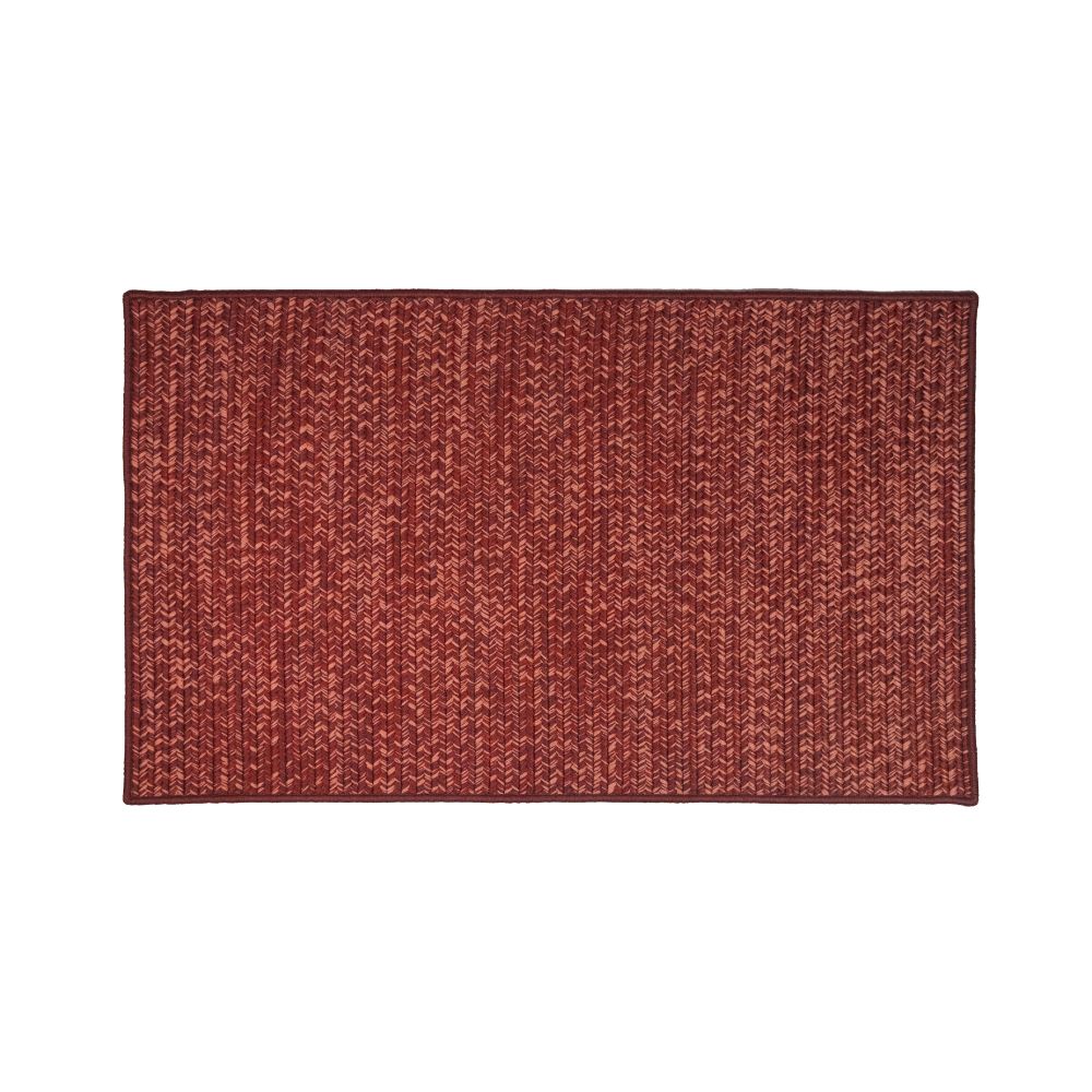 Colonial Mills CR48 Crestwood Tweed Doormats - Autumn Red 18" x 30"